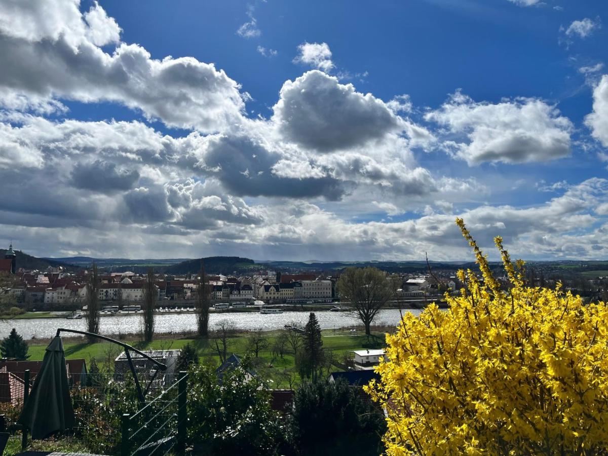 Das Ferienhaus Mit Aussicht Pirna Bagian luar foto
